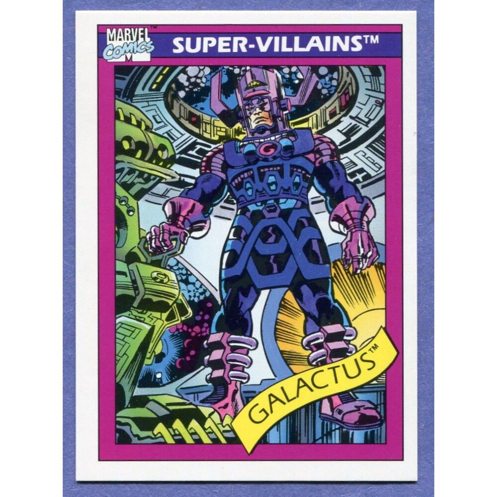1990 Marvel Universe Card #75 Galactus